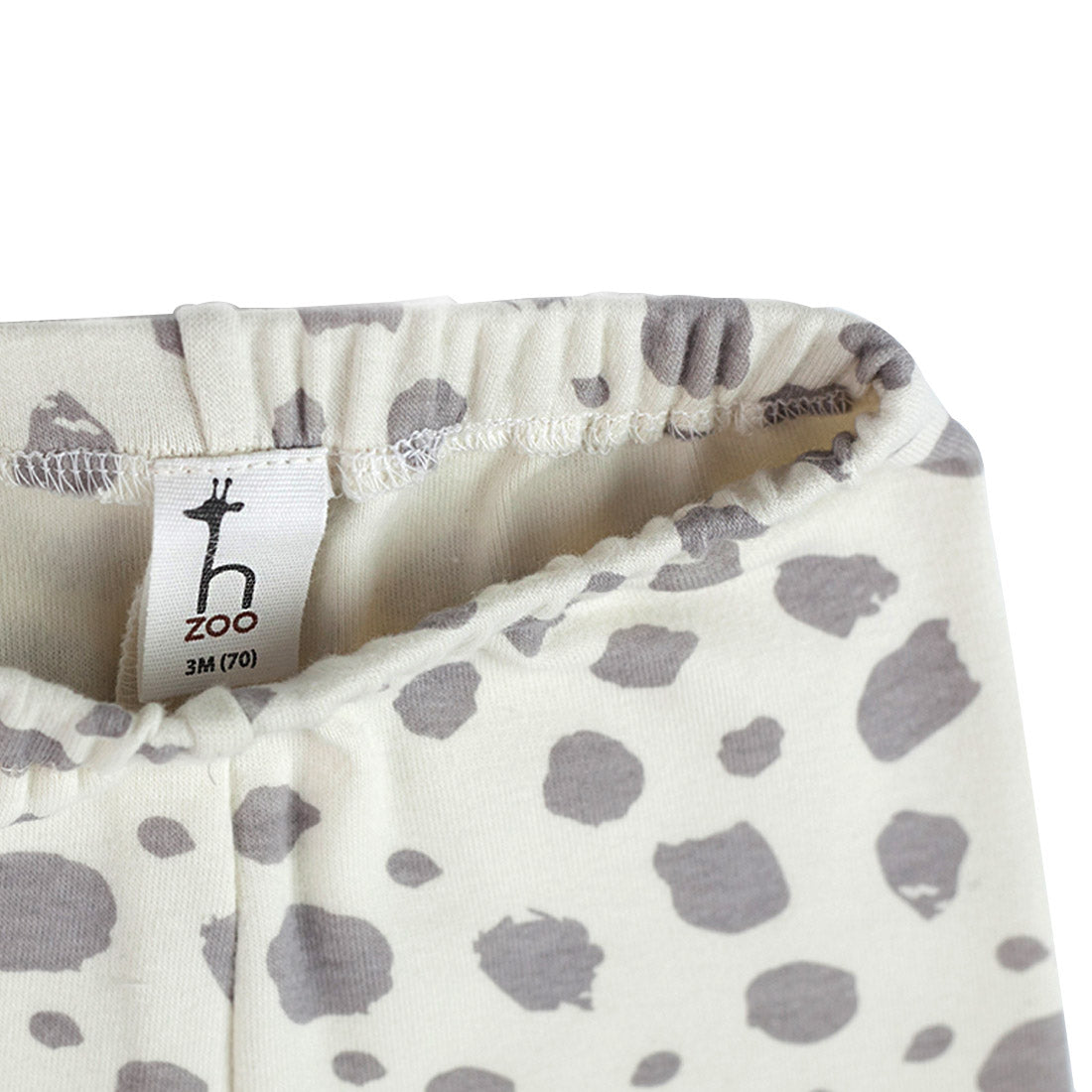 Hipzoo Organic Cotton Baby Pajama Set (Leopard Print)